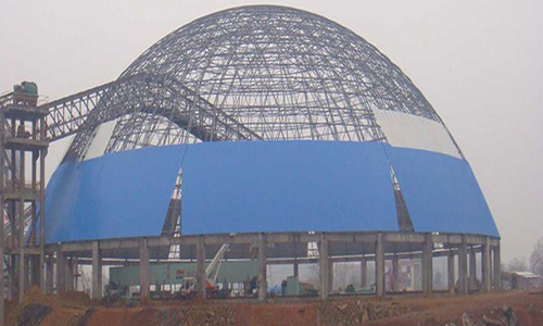 巩义螺栓球网架加工的注意事项